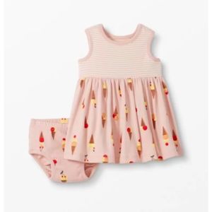 Hanna Andersson Ice Cream Dress and Bloomer Set-2T